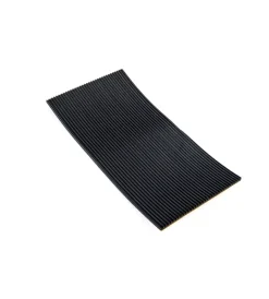 Accessori- Antiscivolo antivibrazione in gomma 100x200 mm. spessore 2,5 mm. nero