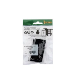 Accessori|Antiscivolo antivibrazione in gomma nera 35x70 mm. spessore 2,5 mm. 4 pz.