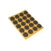 Accessori- Antiscivolo "mussit" tondi in epdm adesiva nera ø 14 mm. - spessore 2,5 mm. - 20 pz.