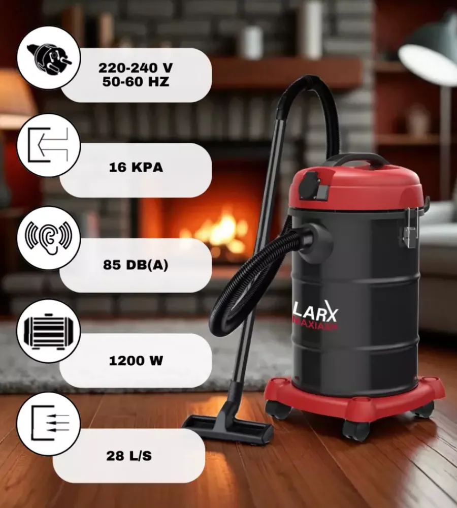 Outlet Apiratore solidi liquidi elettrico "maxiash 4 in 1" 1200w 30l 28 l/s Aspiratori