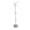 Decorazione Ambienti|Appendiabiti a 5 rami "cory" in metallo bianco, 43x37x174 cm