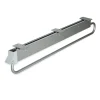 Discount Appendiabiti estraibile per armadio 800 mm acciaio e plastica grigio metallizzato - . Armadi