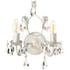 Clearance Applique 2 luci "teresa" avorio, e14 Illuminazione Per Interno