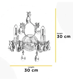 Clearance Applique 2 luci 