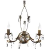 Clearance Applique 3 luci "teresa" bronzo, e14 Illuminazione Per Interno