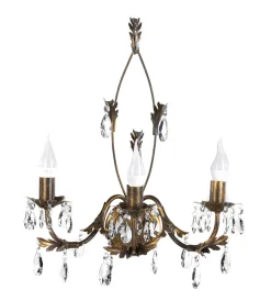 Clearance Applique 3 luci "teresa" bronzo, e14 Illuminazione Per Interno