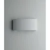 Illuminazione Per Esterno|Applique a led "beetle" in alluminio bianco, 17x8x4 cm