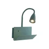 Online Applique "gulp" metallo verde con attacco usb, 8w Illuminazione Per Interno