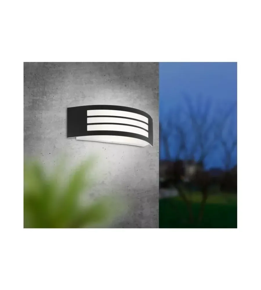 Sale Applique led da esterno "leiros" nero 25w Illuminazione Per Esterno