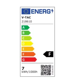 Illuminazione Per Esterno- Applique led da esterno quadrata semicoperta vtac nero 3000k 7w