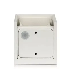 Illuminazione Per Esterno- Applique led da esterno quadrata a doppio fascio luminoso vtac bianco 3000k