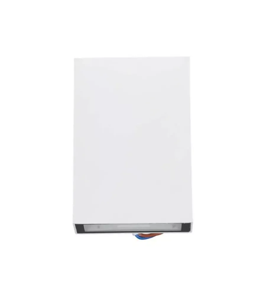 Illuminazione Per Esterno- Applique led da esterno rettangolare verticale a doppio fascio luminoso vtac bianco 6500k