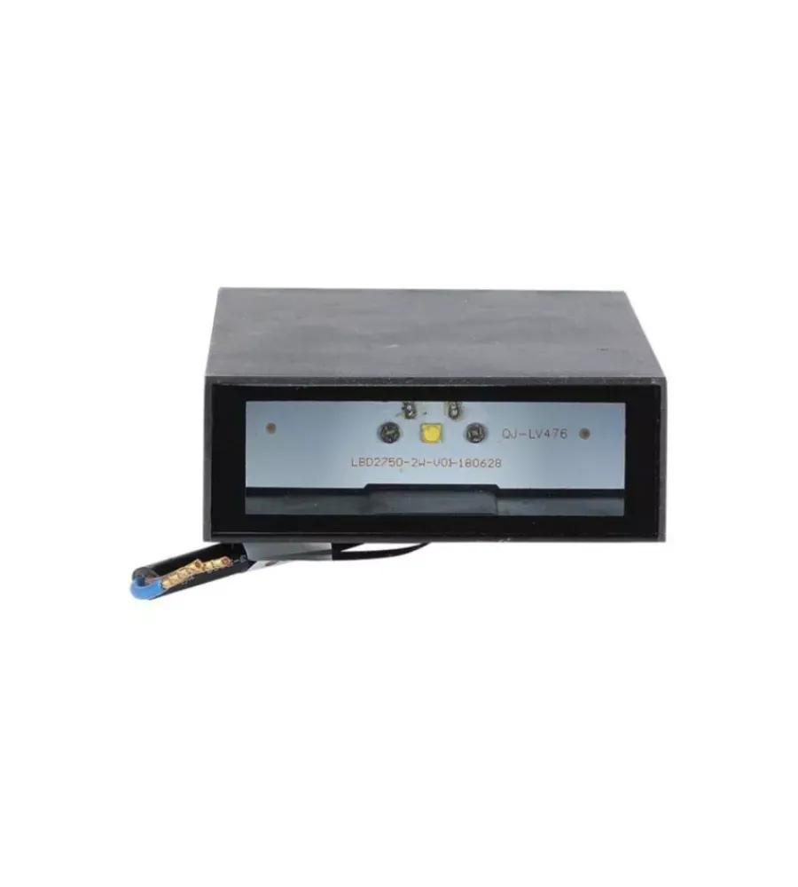 Outlet Applique led da esterno rettangolare verticale a doppio fascio luminoso vtac nero 6500k Illuminazione Per Esterno