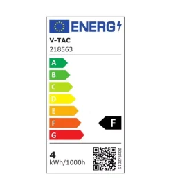 Outlet Applique led da esterno rettangolare verticale a doppio fascio luminoso vtac nero 6500k Illuminazione Per Esterno