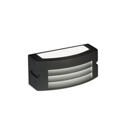 Illuminazione Per Esterno- Applique led "kobe" grigia 10w, bianco naturale