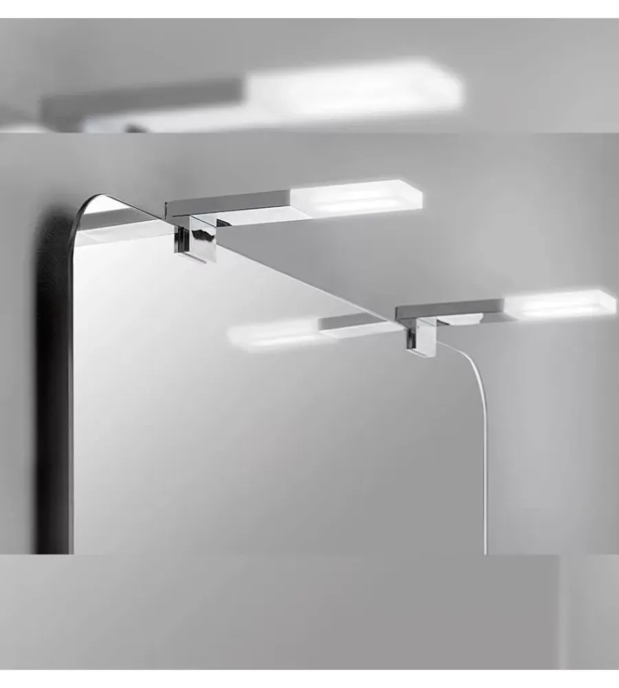 Illuminazione Per Interno-Emuca Applique led per specchio bagno 40 mm, 380 lm