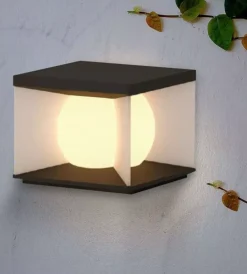 New Applique led solare da esterno vtac nero con telecomando 3000k 8w Illuminazione Per Esterno