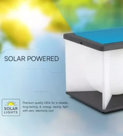 New Applique led solare da esterno vtac nero con telecomando 3000k 8w Illuminazione Per Esterno