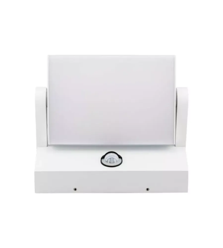 Discount Applique led solare da esterno rettangolare vtac bianco 3000k Illuminazione Per Esterno