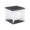 Clearance Applique led solare da esterno vtac nero con telecomando 3000k  3w Illuminazione Per Esterno
