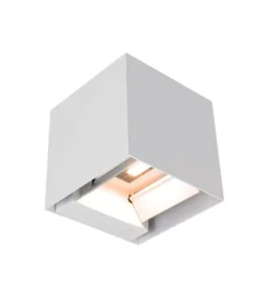 Illuminazione Per Esterno- Applique led solare da esterno vtac bianco 4000k