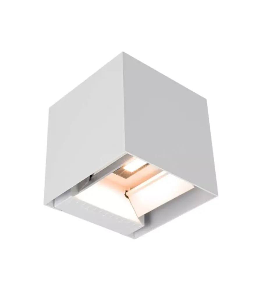 Illuminazione Per Esterno- Applique led solare da esterno vtac bianco 4000k