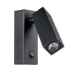 Online Applique led "spy" in metallo nero, 4000k Illuminazione Per Interno