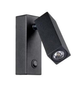Online Applique led "spy" in metallo nero, 4000k Illuminazione Per Interno