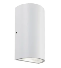 Online Applique led "trump" bianca 12w, bianco naturale Illuminazione Per Esterno