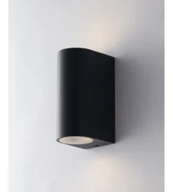 Illuminazione Per Esterno|Applique "one" per esterno biemissione luminosa antracite, 35w