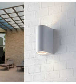 Illuminazione Per Esterno|Applique "one" per esterno biemissione luminosa bianco, 35w