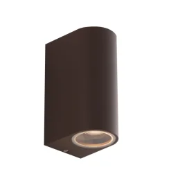 Illuminazione Per Esterno|Applique "one" per esterno biemissione luminosa corten, 35w