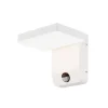 Online Applique quadrata led solare da esterno vtac bianco 3000k Illuminazione Per Esterno