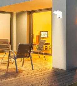 Online Applique quadrata led solare da esterno vtac bianco 3000k Illuminazione Per Esterno