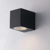 Illuminazione Per Esterno|Applique "qubo" alluminio antracite, 9,3x8x6,7 cm