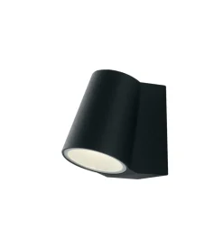 Discount Applique "sintesi" alluminio nero a led, 390 lm Illuminazione Per Esterno