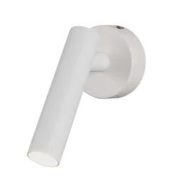Illuminazione Per Interno|Applique slim da hotel bianca per lettura 2w, 4000k