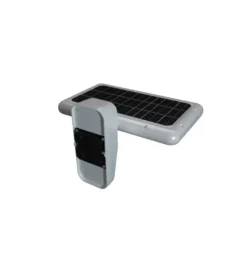 Illuminazione Per Esterno|Applique solare nera rettangolare, 23,6x29,4 cm