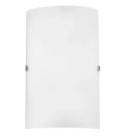 Discount Applique "troy3 " in vetro bianco opaco, e14 Illuminazione Per Interno