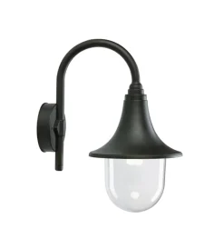Online Applique "zoe " nera, e27 Illuminazione Per Esterno