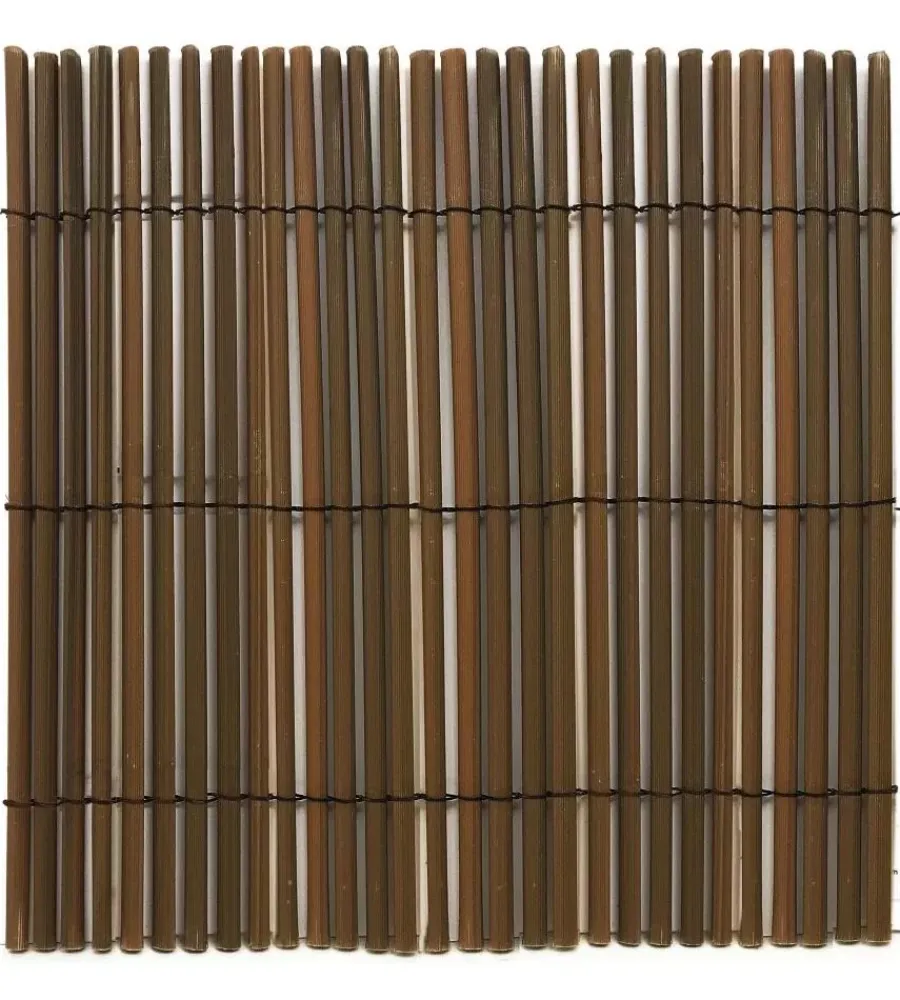 Reti, Recizioni E Cancelli Per Giardino-Verdemax Arella sintetica colore marrone, 1x3 metri