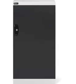 Sale Armadietto con ante a battente fami "perfom" in lamiera grigio e antracite 51,2x55,5x100 cm Officina E Garage