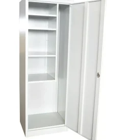 Officina E Garage- Armadietto portascope essenza in metallo 4 ripiani 49x61,5x180 cm