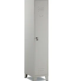 Officina E Garage- Armadietto spogliatoio essenza sporco pulito in metallo 1 posto 36x50x180 cm