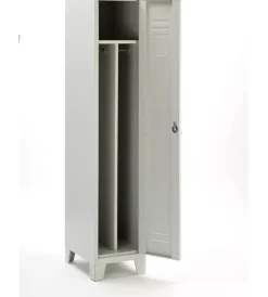 Officina E Garage- Armadietto spogliatoio essenza sporco pulito in metallo 1 posto 36x50x180 cm