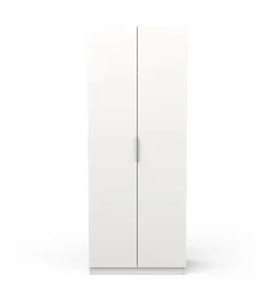 Armadi- Armadio 2 ante battenti bianco 79,4x51,1x203 cm