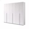 New Armadio 6 ante "giotto" bianco graffiato 258x54x240 cm Armadi