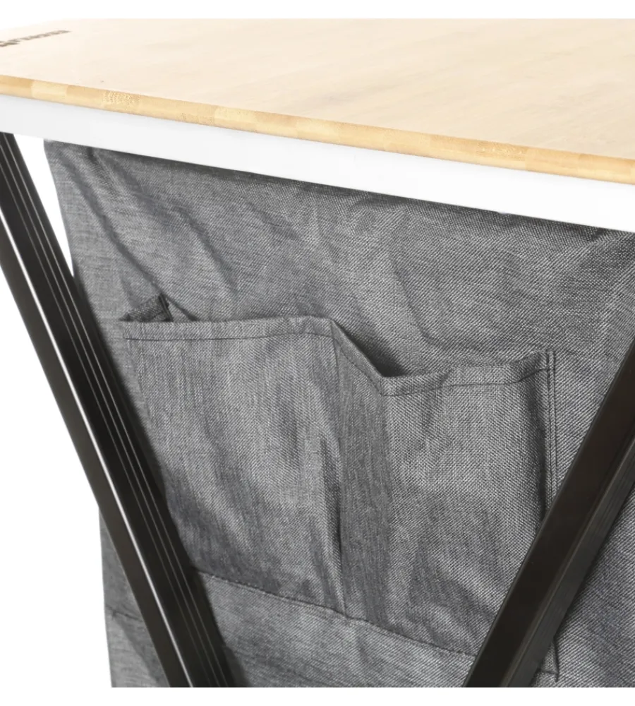 Discount Armadio da campeggio pieghevole "mercury cross hs sq" in alluminio e poliestere 4 ripiani 60x49x140 cm Campeggio