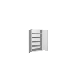 Online Armadio in metallo fami "perfom" con 4 ripiani grigio chiaro 102,3x55,5x200 cm Officina E Garage