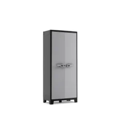 Keter Riponimento In Resina|Armadio in resina alto "titan" grigio, 80x44x182 cm